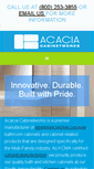 Mobile Screenshot of acaciacabinetworks.com